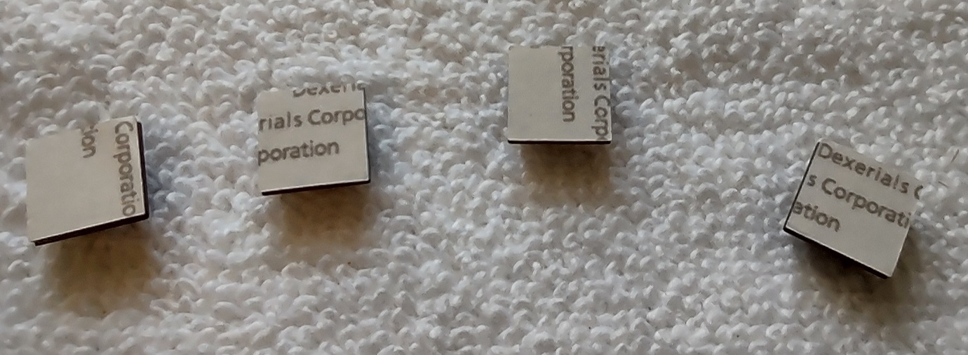 4 Black Rubber Self-Adhesive Foot Feet for TRENDnet TEG-082WS PoE Network Switch - Image 2