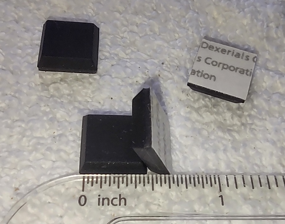 4 Black Rubber Self-Adhesive Foot Feet for TRENDnet TEG-082WS PoE Network Switch - Image 3