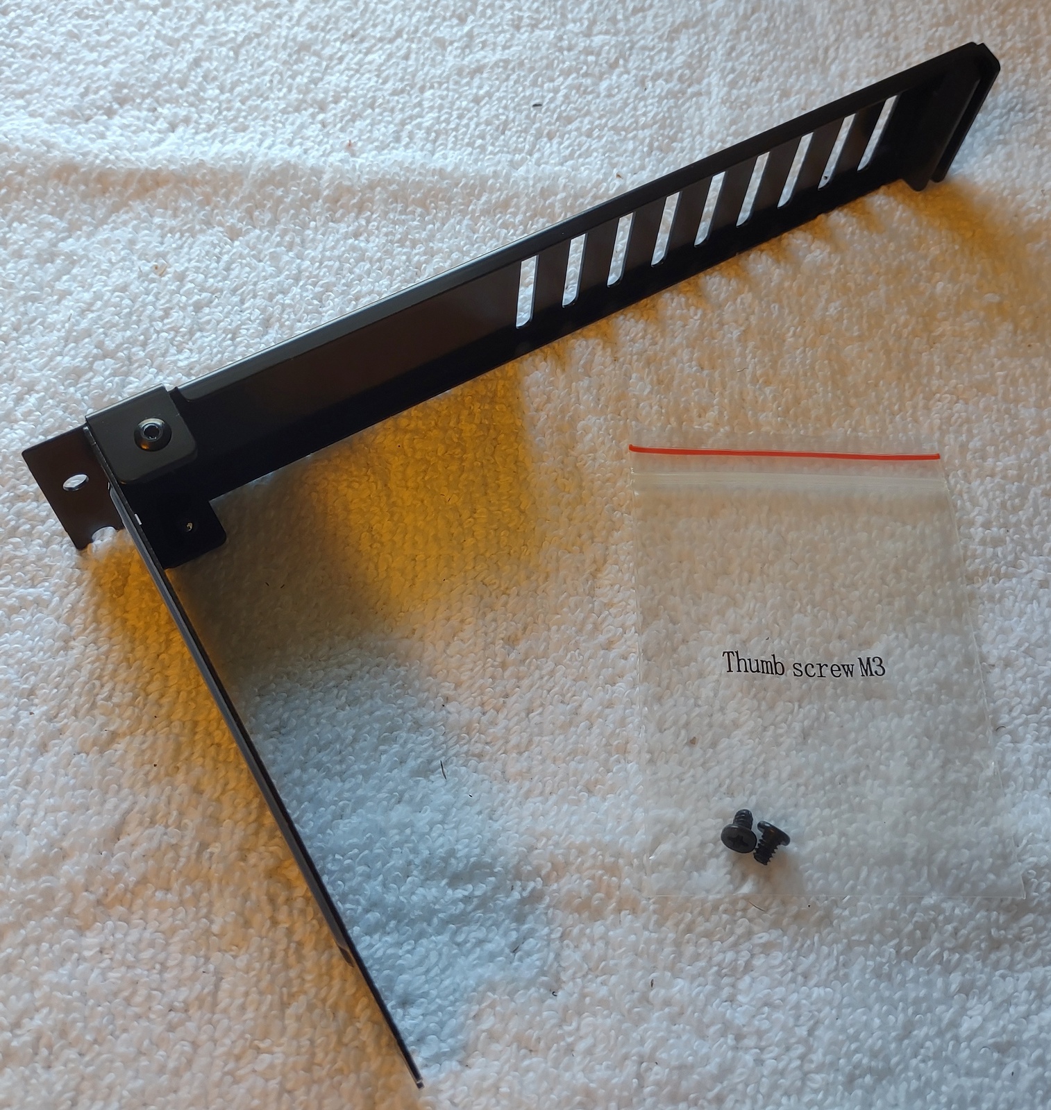 Black Steel GPU Graphics Card Support Holder Bracket for Corsair 275R PC Case