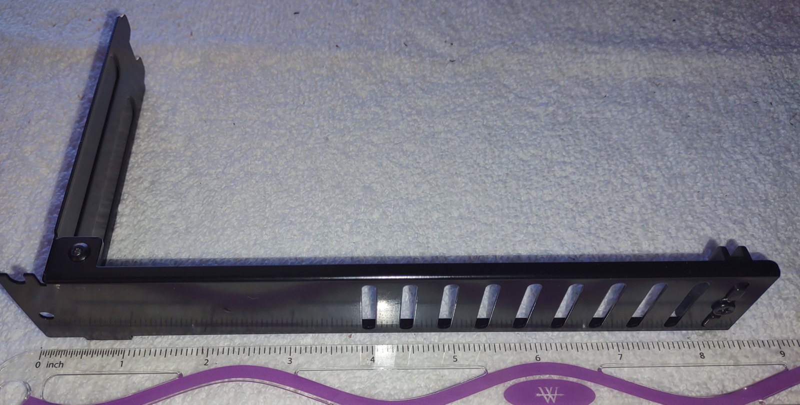 Black Steel GPU Graphics Card Support Holder Bracket for Corsair 275R PC Case - Image 2