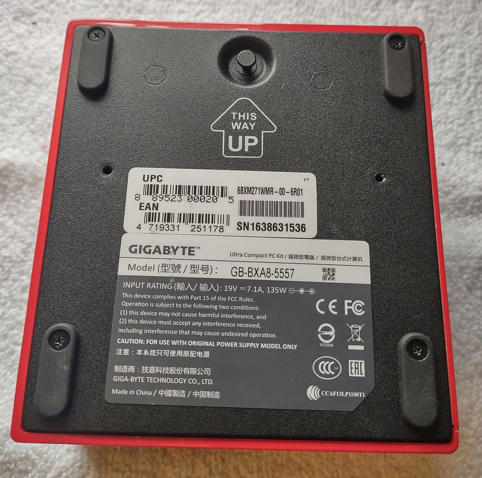 Gigabyte Brix AMD A8-5557M Tiny SFF PC Computer 8GB RAM 250GB SSD Windows 10 Pro - Image 7