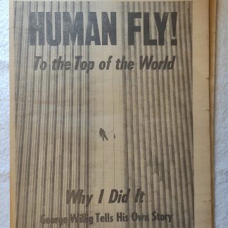 New York Daily News 27 May 1977 Star Wars Full Page Ad George Willig Human Fly