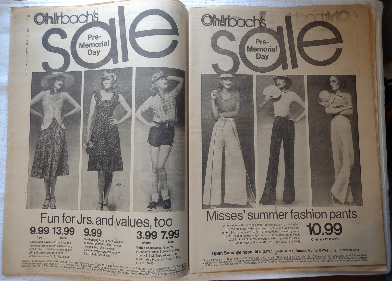 New York Daily News 27 May 1977 Star Wars Full Page Ad George Willig Human Fly - Image 9