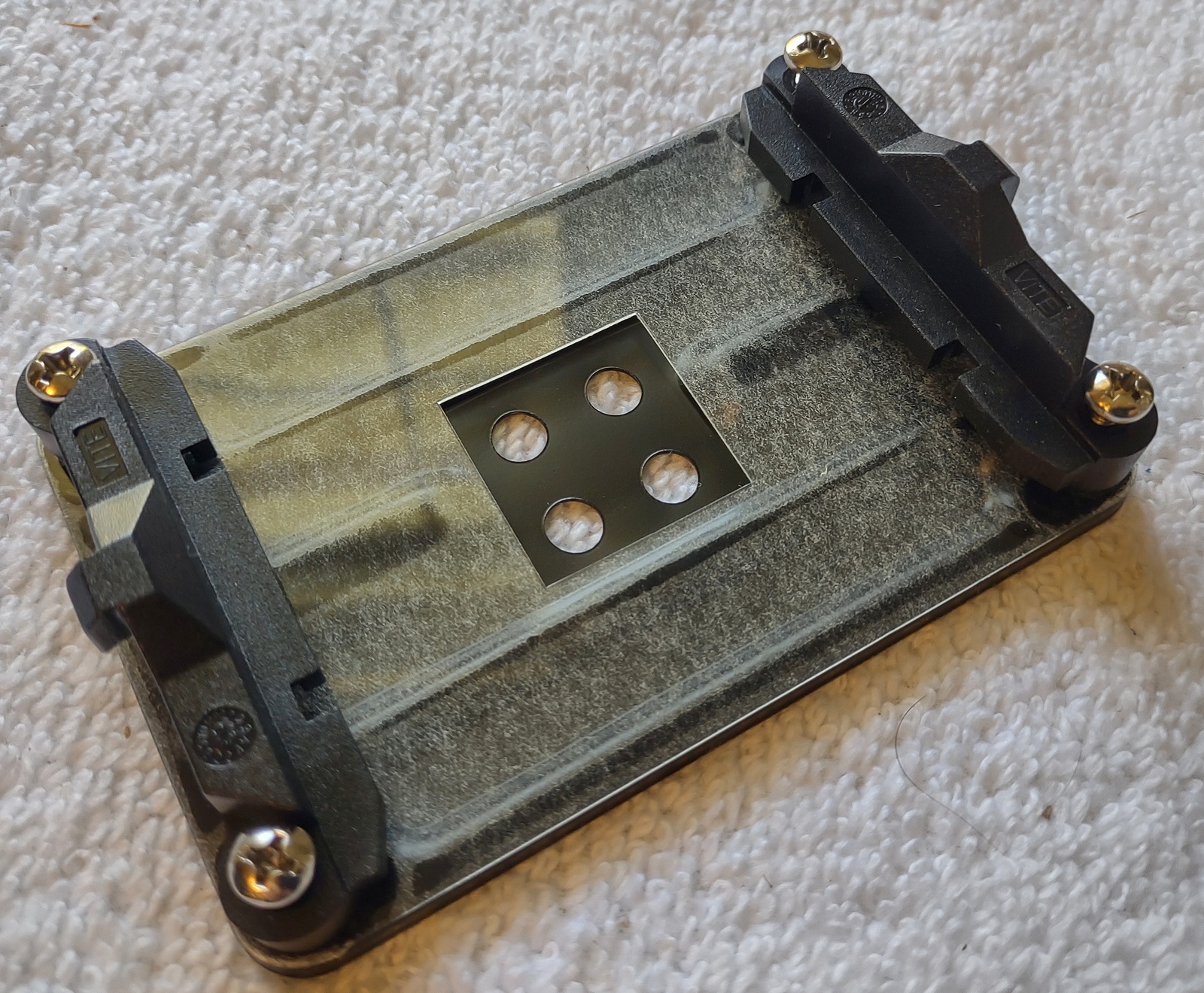 CPU Fan Mounting Brackets Screws Plate for ASRock DeskMini X300W AM4 AMD Motherboard