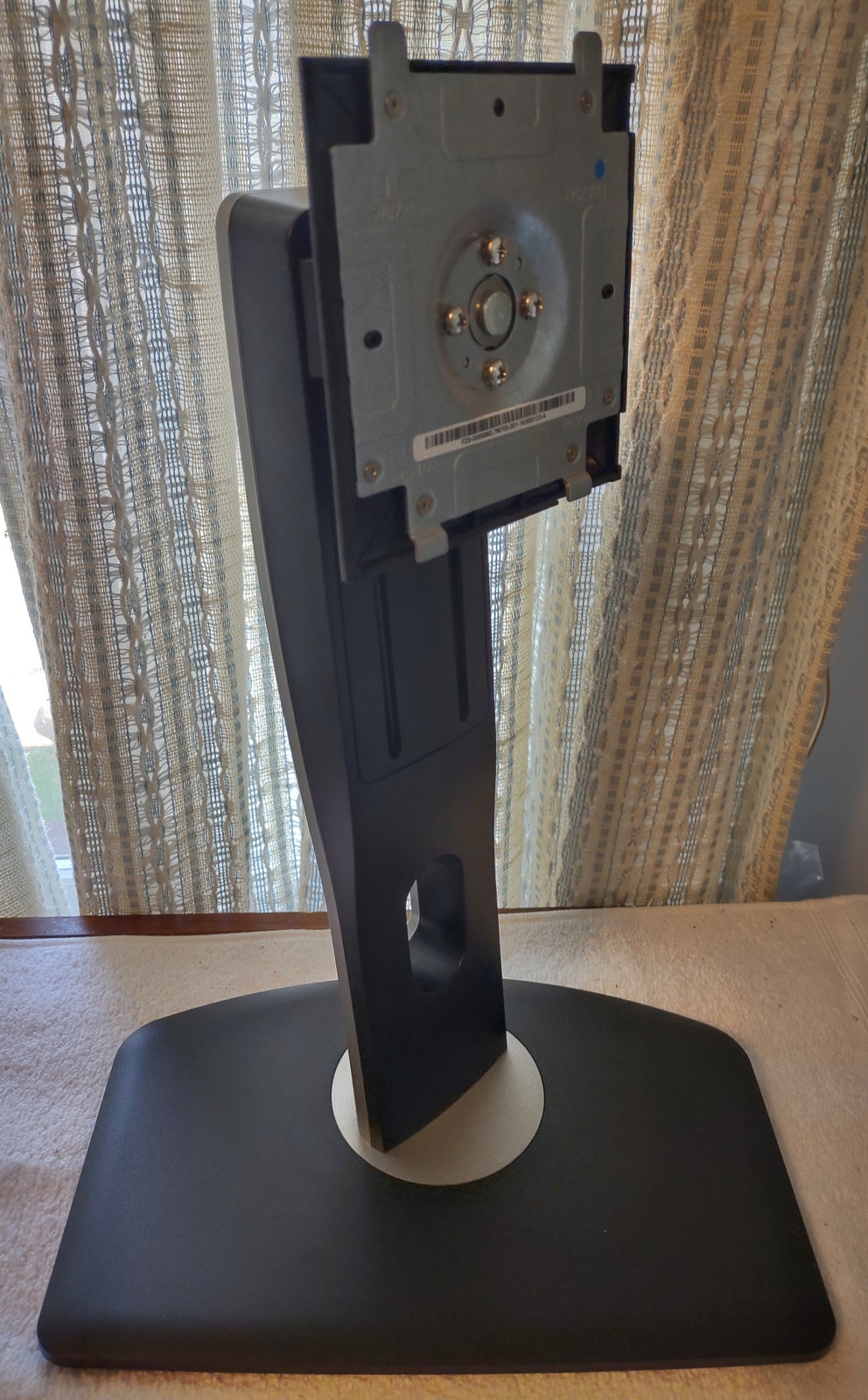 Black Dell U2212H Monitor Screen Display Adjustable Height, Angle Stand Base - Image 4