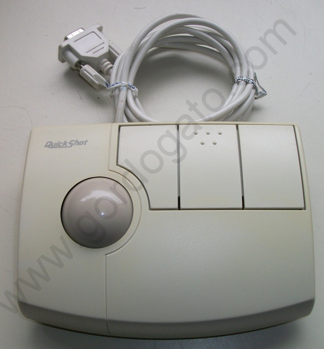 Bondwell Industrial Quick Shot 3-Button Serial Track Ball