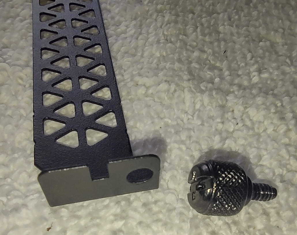 Black Steel Vented PCIe Slot Cover Bracket for Corsair iCUE 4000X 4000D Airflow - Image 4