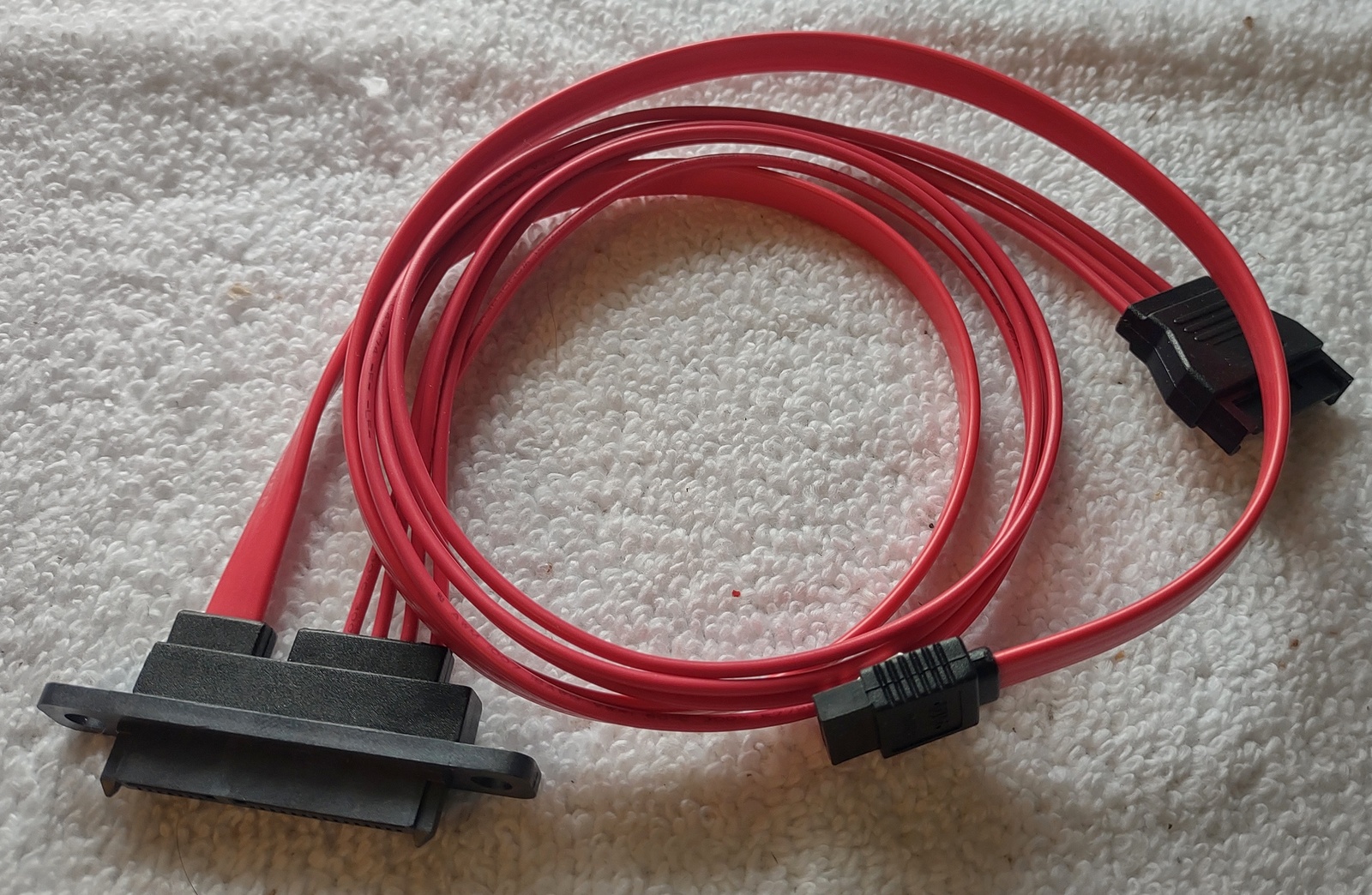 Red Internal SATA Hard Drive Hot Swap Plug Cable Adapter for Corsair Carbide Air 540 - Image 4