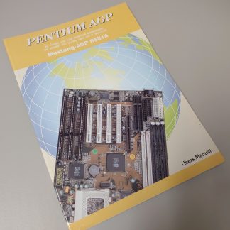 M-Technology Mustang-AGP R581A Mainboard Motherboard Original User Manual Guide