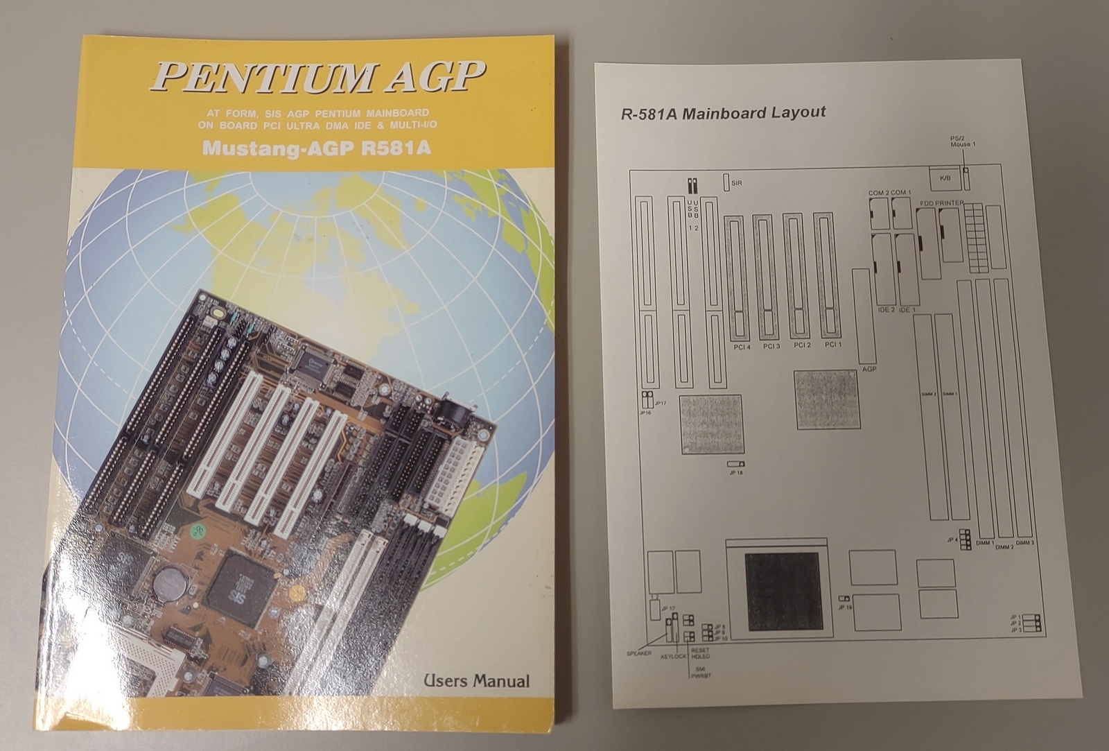 M-Technology Mustang-AGP R581A Mainboard Motherboard Original User Manual Guide - Image 5