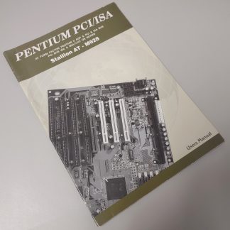 M-Technology Stallion AT M628 Mainboard Motherboard Original User's Manual Guide