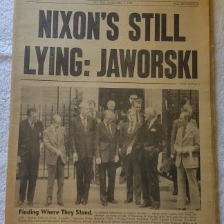 New York Daily News May 8 1977 President Carter Nixon Seattle Slew Wins KY Derby