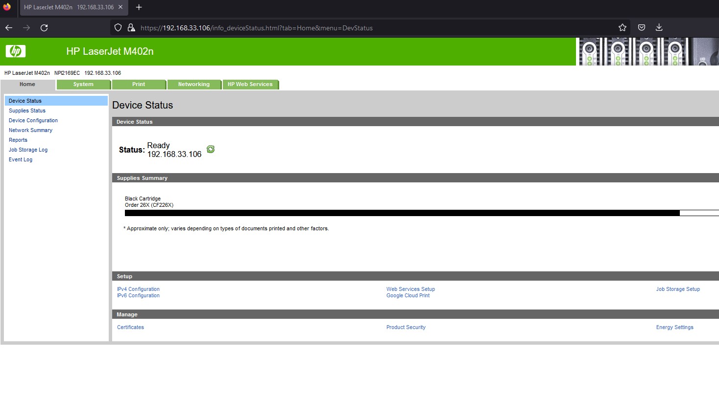 HP LaserJet Pro M402n B/W Network USB Laser Printer for PARTS / REPAIR 2016 - Image 15