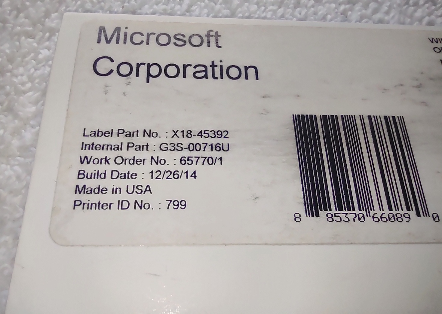 Microsoft Windows Server 2012 R2 Essentials 64bit x64 OEM Original Install Disc NEW - Image 2