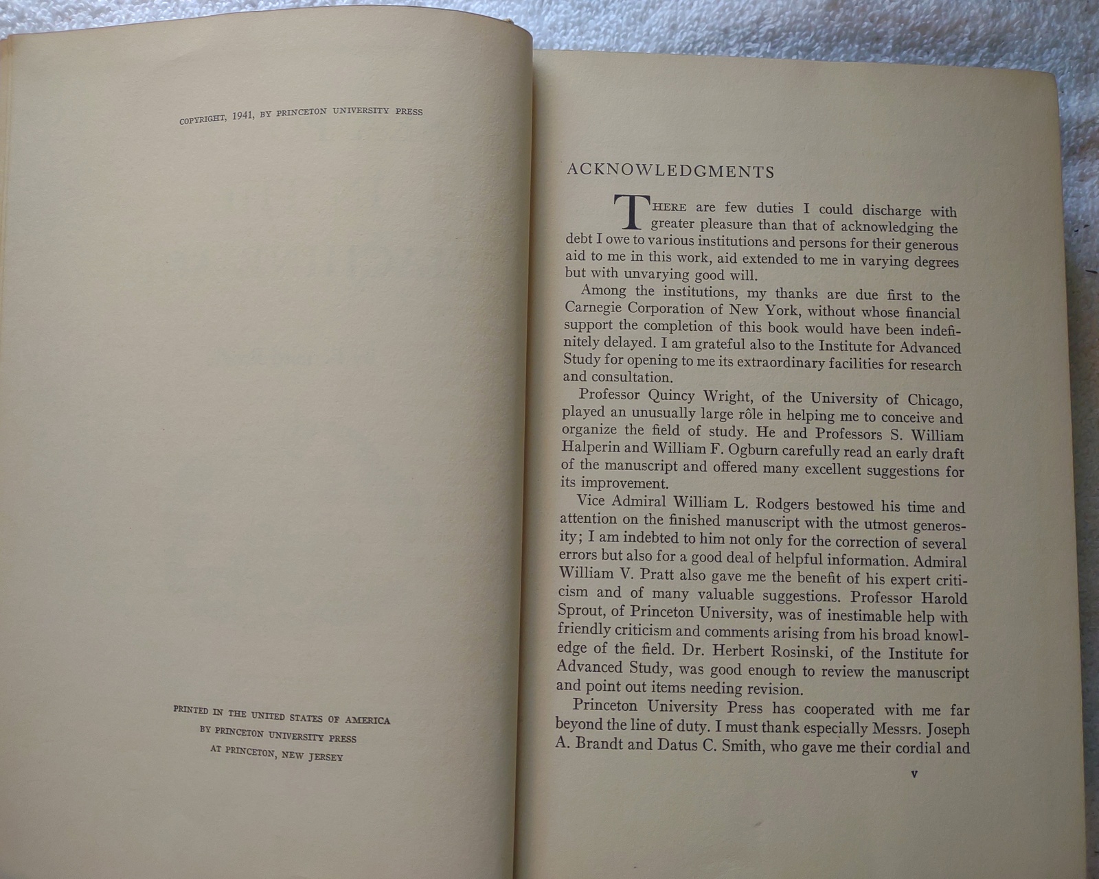 Sea Power In The Machine Age by Bernard Brodie Hardcover Book 1941 Ex-Library - Image 7