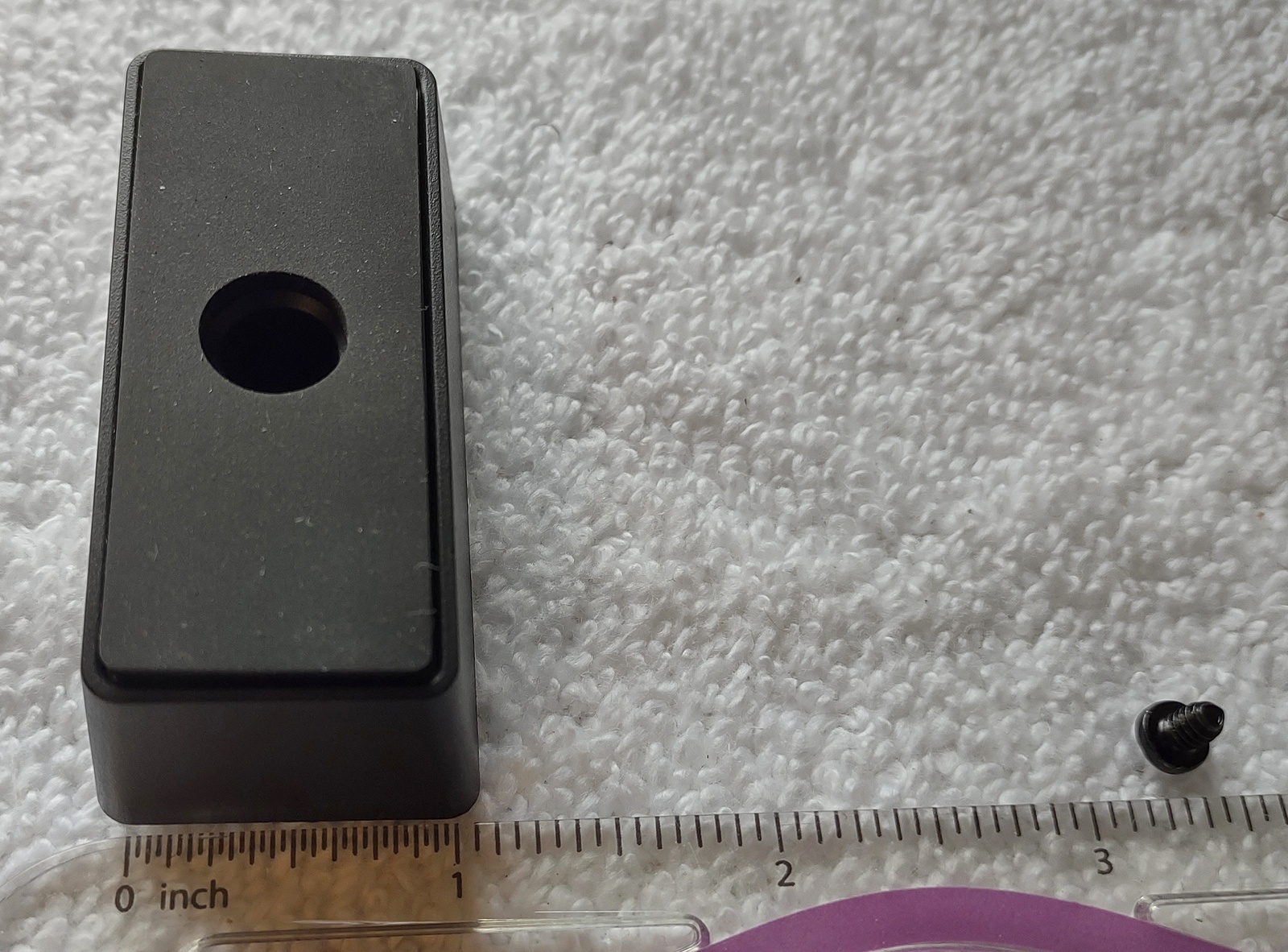 One 1 Black Plastic Feet Foot for Corsair Carbide 270R Desktop PC Computer Case - Image 3