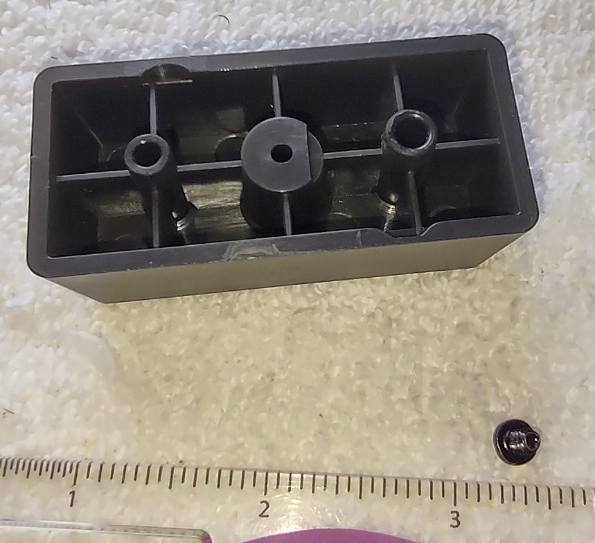 One 1 Black Plastic Feet Foot for Corsair Carbide 270R Desktop PC Computer Case - Image 4