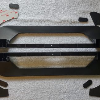 Set of Two Black Plastic Feet Foot Base Stands for Corsair Graphite 780T Case