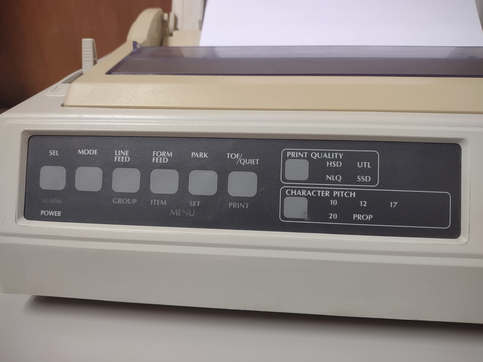 Okidata Microline 320 Dot Matrix Tractor or Friction Feed Parallel Port Printer - Image 4