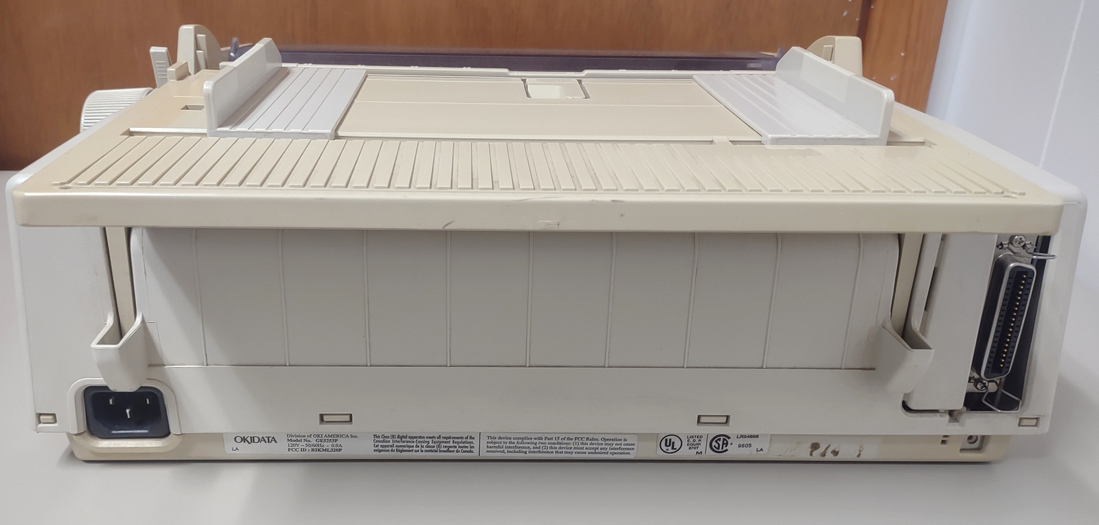 Okidata Microline 320 Dot Matrix Tractor or Friction Feed Parallel Port Printer - Image 10