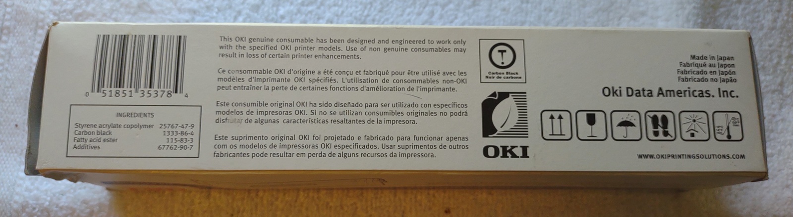 Oki OEM Genuine B4600 43502001 Monochrome Black Printer Toner Cartridge NOS 2012 - Image 4