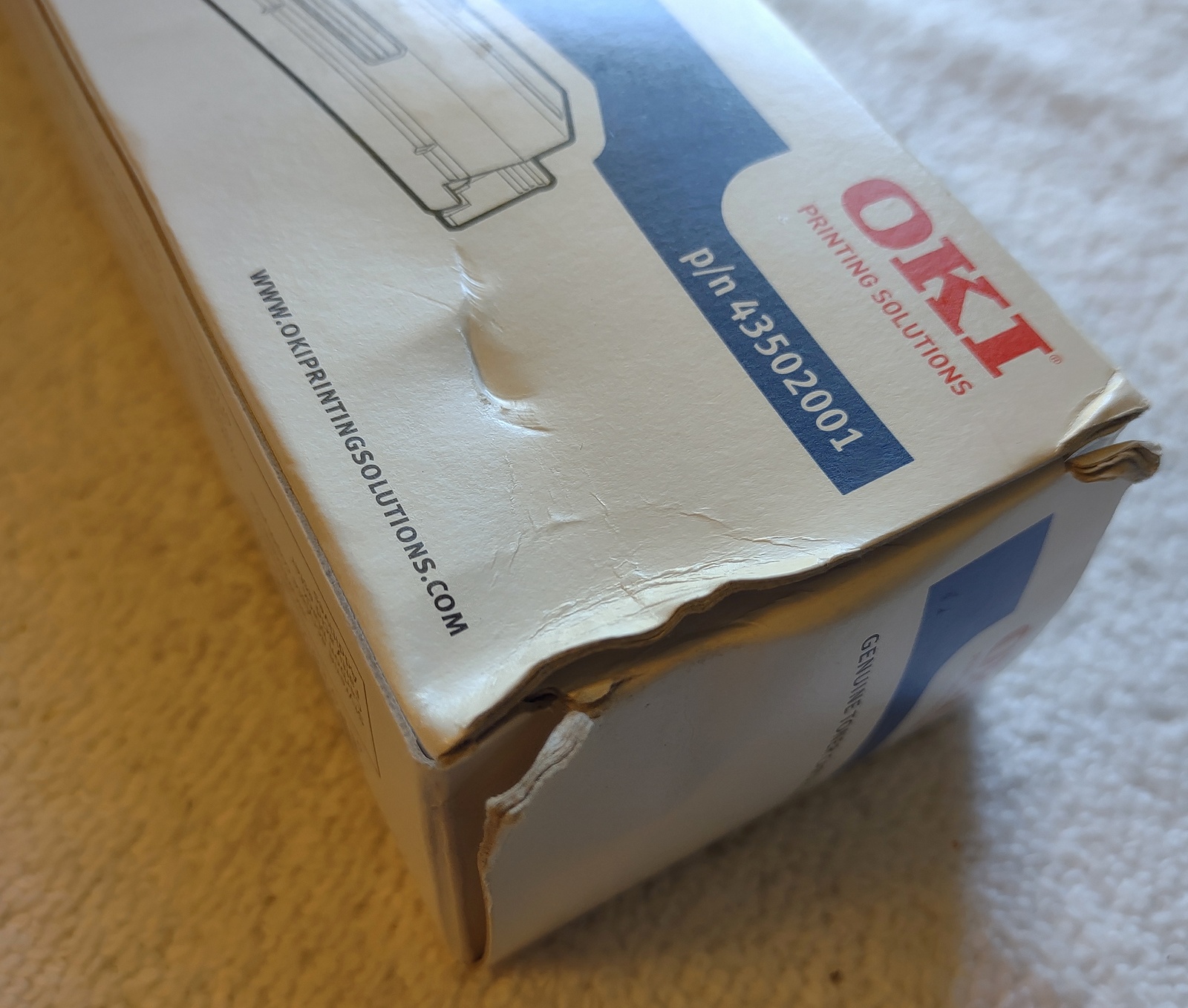 Oki OEM Genuine B4600 43502001 Monochrome Black Printer Toner Cartridge NOS 2012 - Image 6