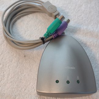 Viewsonic Cordless Wireless Mouse & Keyboard Receiver PS/2 PS2 VSACC22596-M