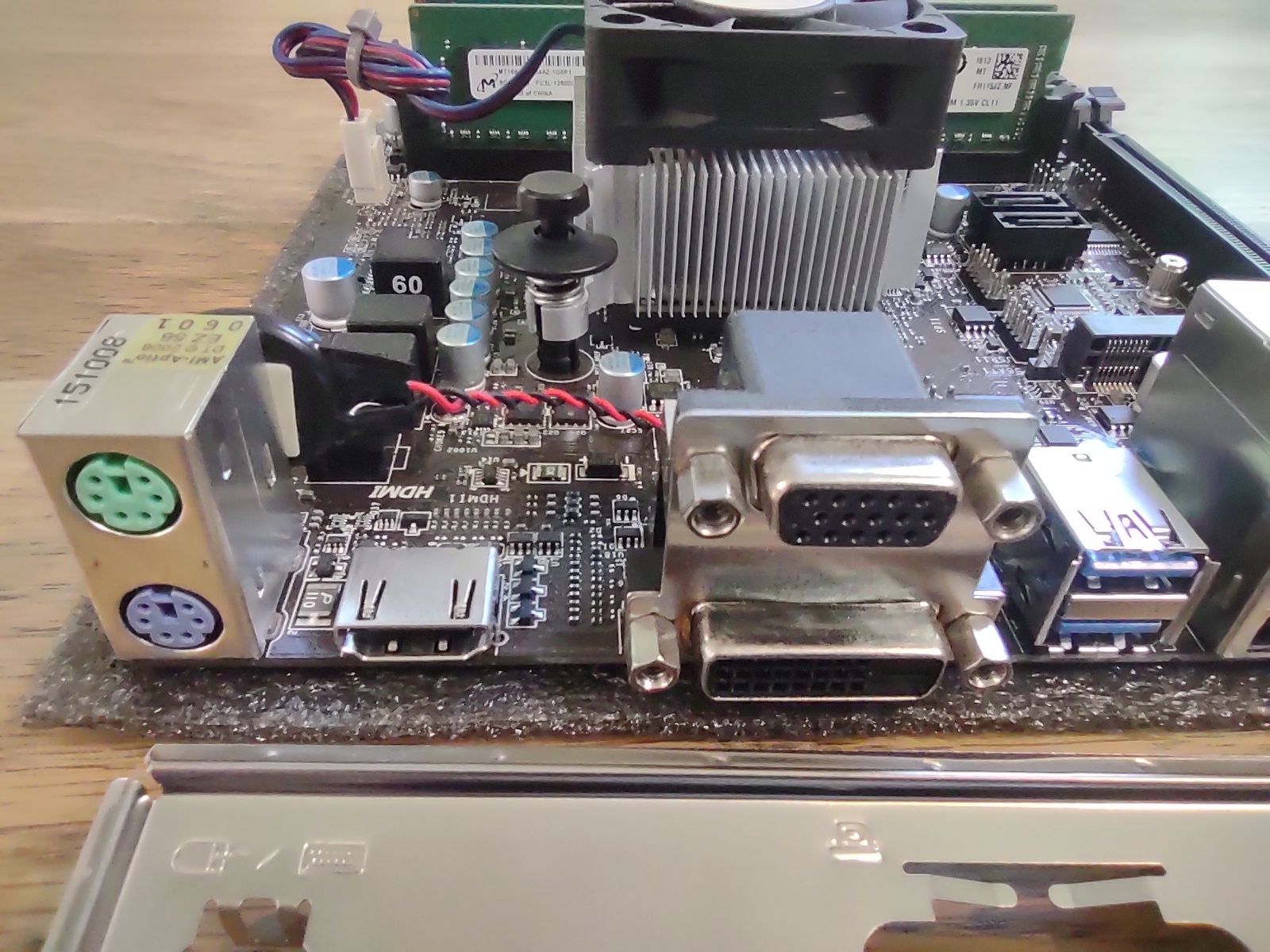 MSI AM1I ITX Motherboard AMD Athlon 5350 Socket AM1 APU CPU 16GB Crucial RAM Kit - Image 2