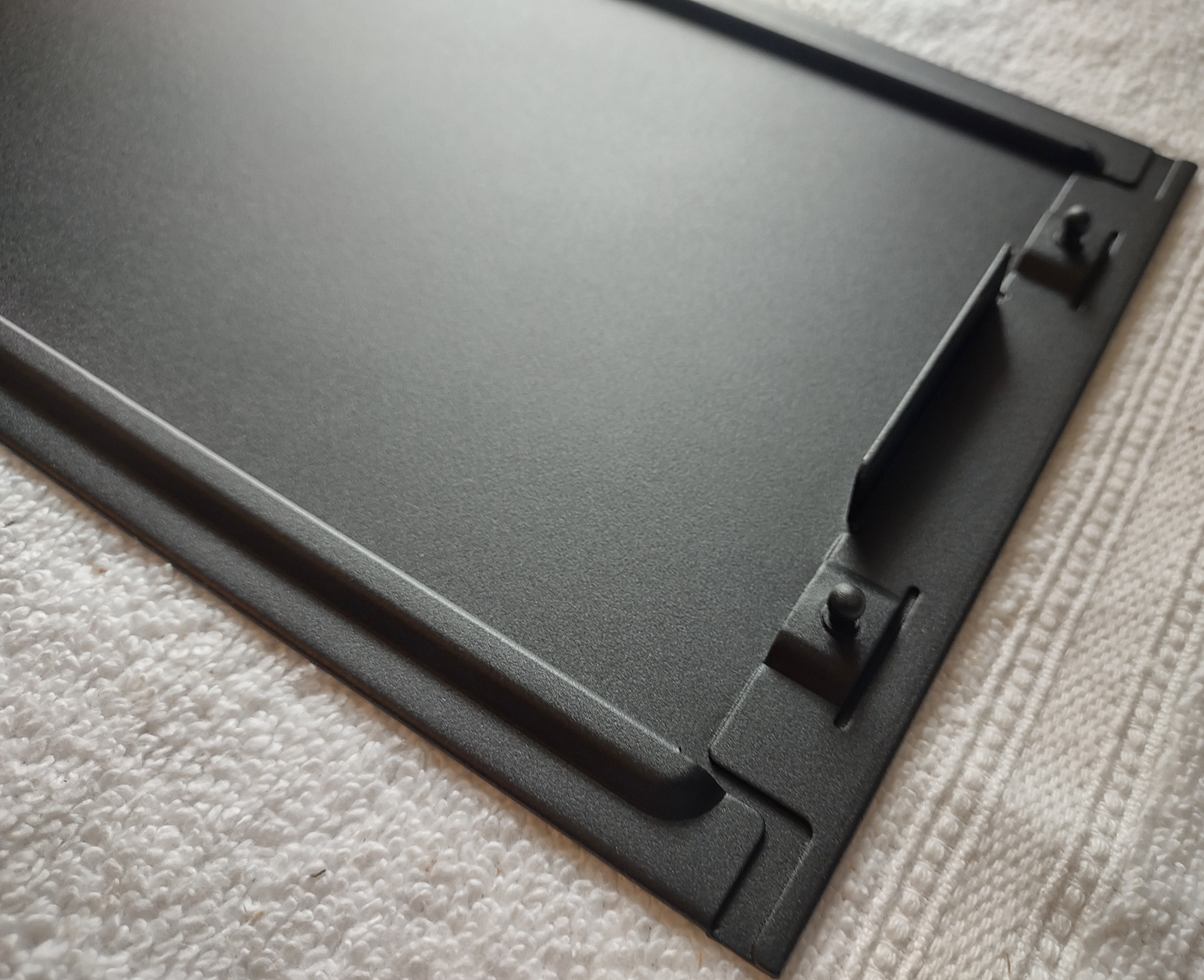 Solid Black Metal Front Panel Cover Panel for Corsair 5000D PC Computer Cases - Image 5