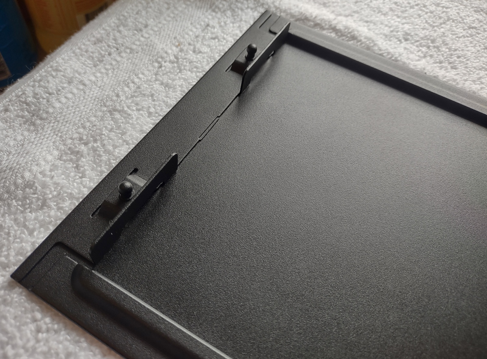 Solid Black Metal Front Panel Cover Panel for Corsair 5000D PC Computer Cases - Image 7