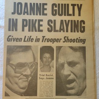 New York Daily News March 26 1977 Joanne Chesinard Assata Shakur Guilty Verdict