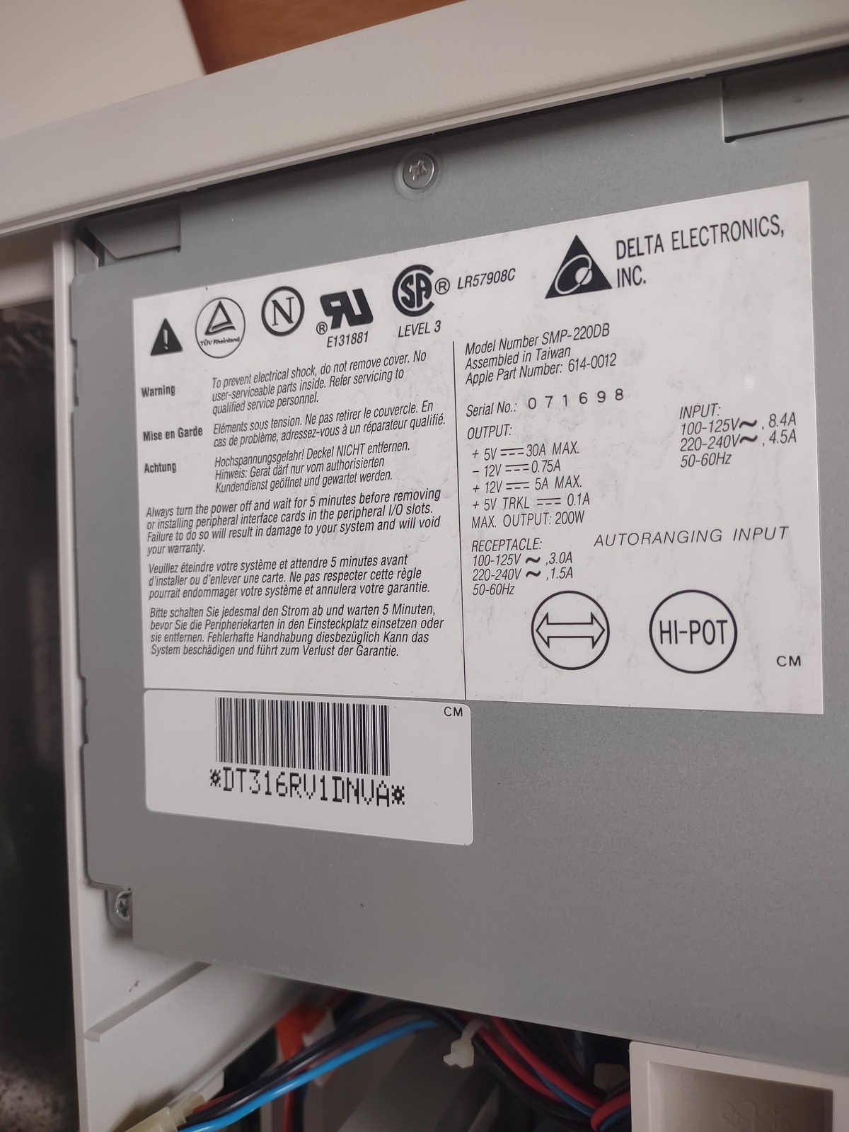 Apple Macintosh Quadra 800 68040 CD-ROM ??MB RAM NO HDD NO BOOT, Plays Song 1993 - Image 17