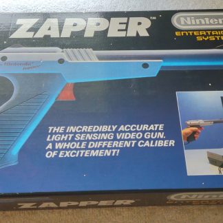 Original Box Only for Nintendo NES Grey Gray Zapper Gun 1986 - Good Condition!