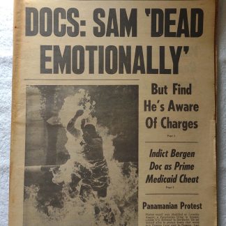 New York Daily News 2 September 1977 Son of Sam David Berkowitz Star Wars Advert
