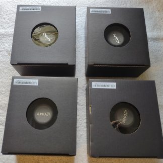Lot of 4 NEW AMD Wraith Stealth CPU Cooler Heatsink Fan for Socket AM4 CPU