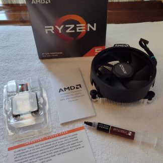 AMD Ryzen 5 3600 CPU  Socket AM4 Processor 100-100000031BOX w/ Heatsink, Fan