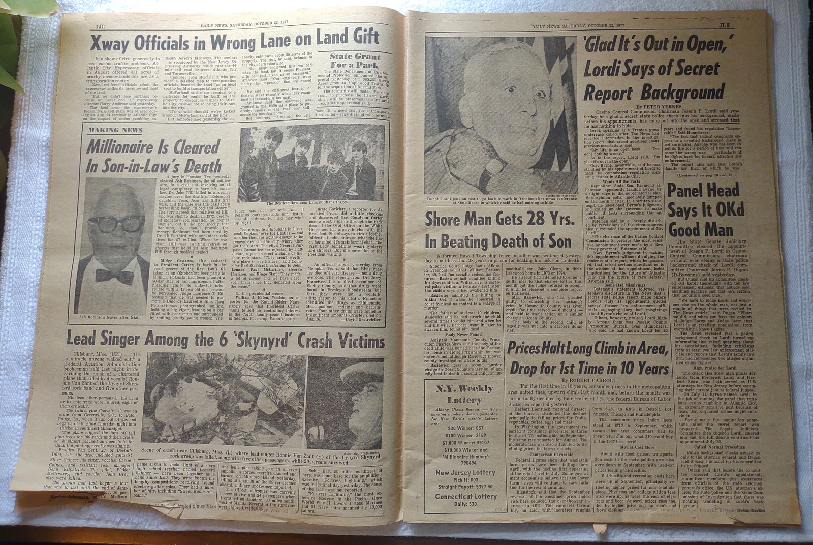 New York Daily News October 22 1977 Son of Sam David Berkowitz Fit For Trial - Image 6