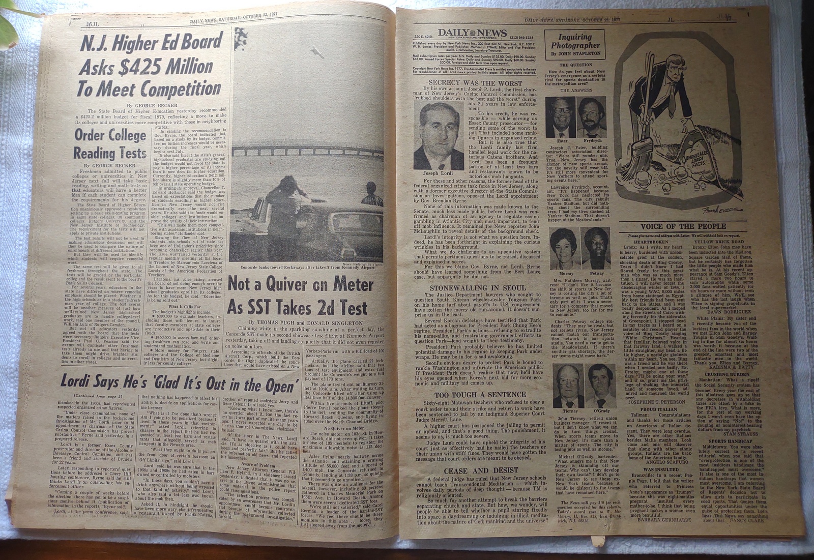 New York Daily News October 22 1977 Son of Sam David Berkowitz Fit For Trial - Image 11