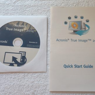 Acronis True Image 2014 For 1 Computer PC Backup Recovery Software w/ Disc, SN
