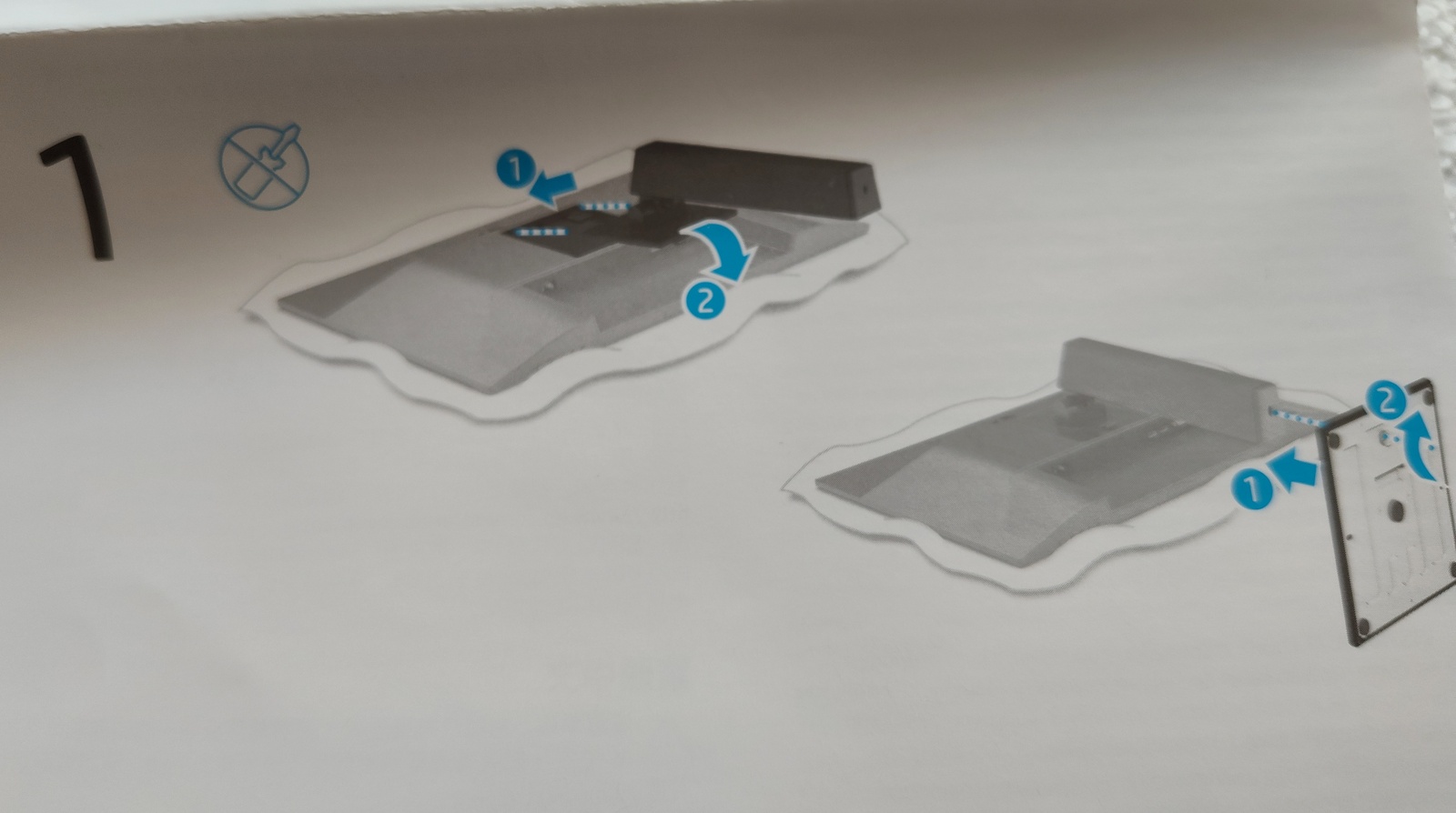 HP 24MH Monitor Screen Display Stand Base, Adjustable Height, Angle, Rotate 2022 - Image 11