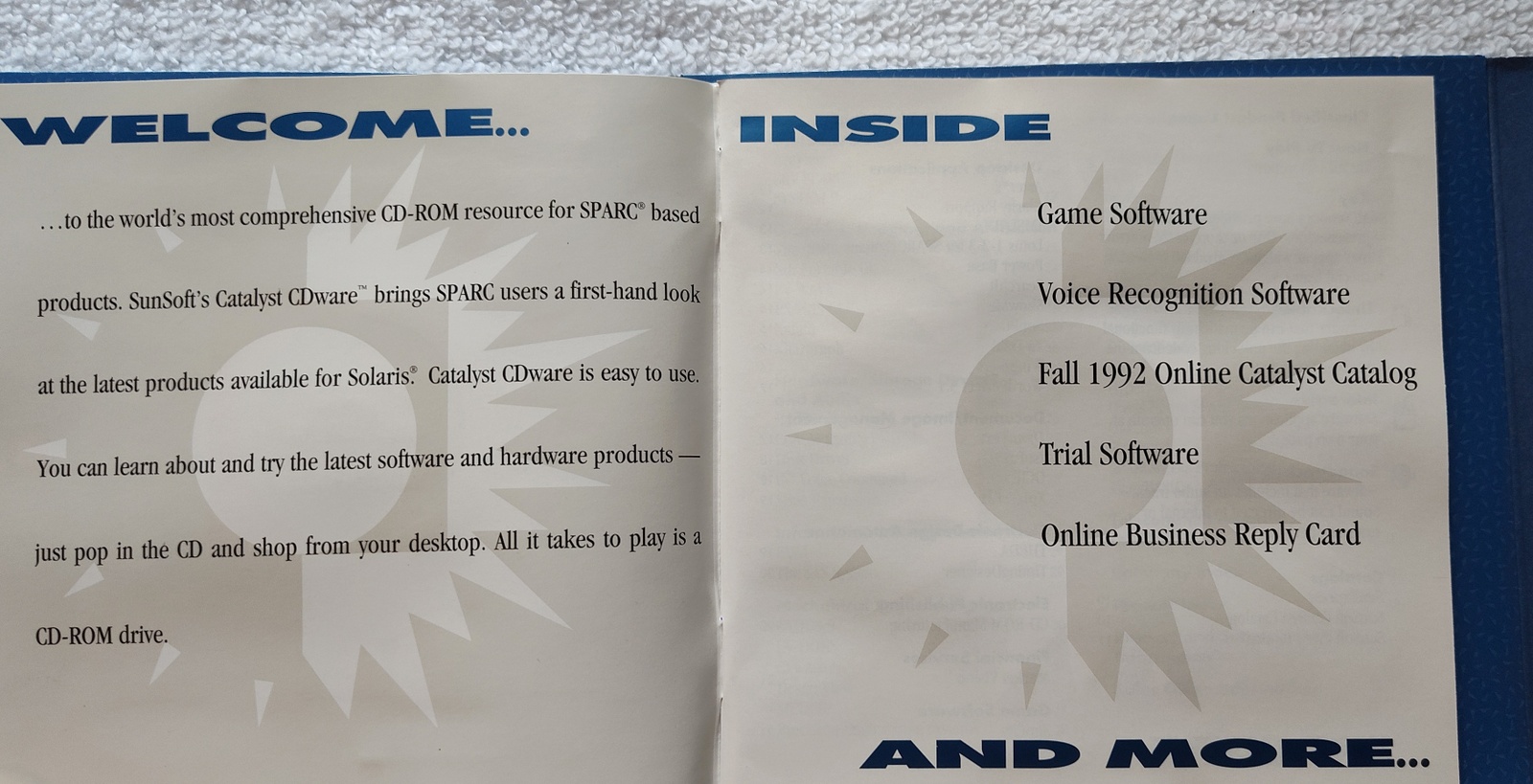 SunSoft Sun Microsystems Sparc Catalyst CDWare Original Disk, Booklet Vol 4 1992 - Image 7