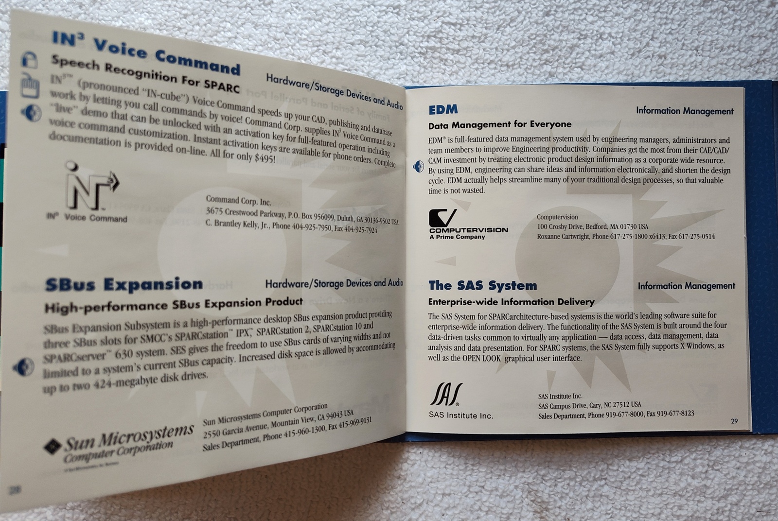 SunSoft Sun Microsystems Sparc Catalyst CDWare Original Disk, Booklet Vol 4 1992 - Image 19