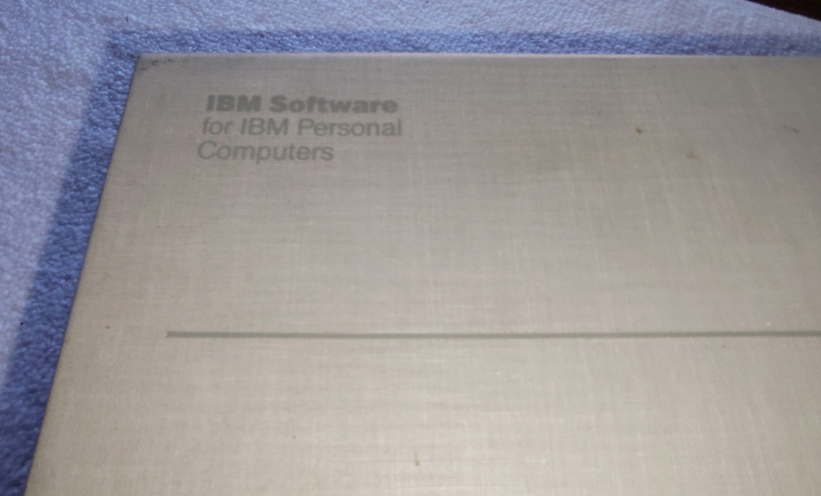 Grey Gray Original IBM Personal Computer Software Box Holder 1980s 6322360 - Image 7