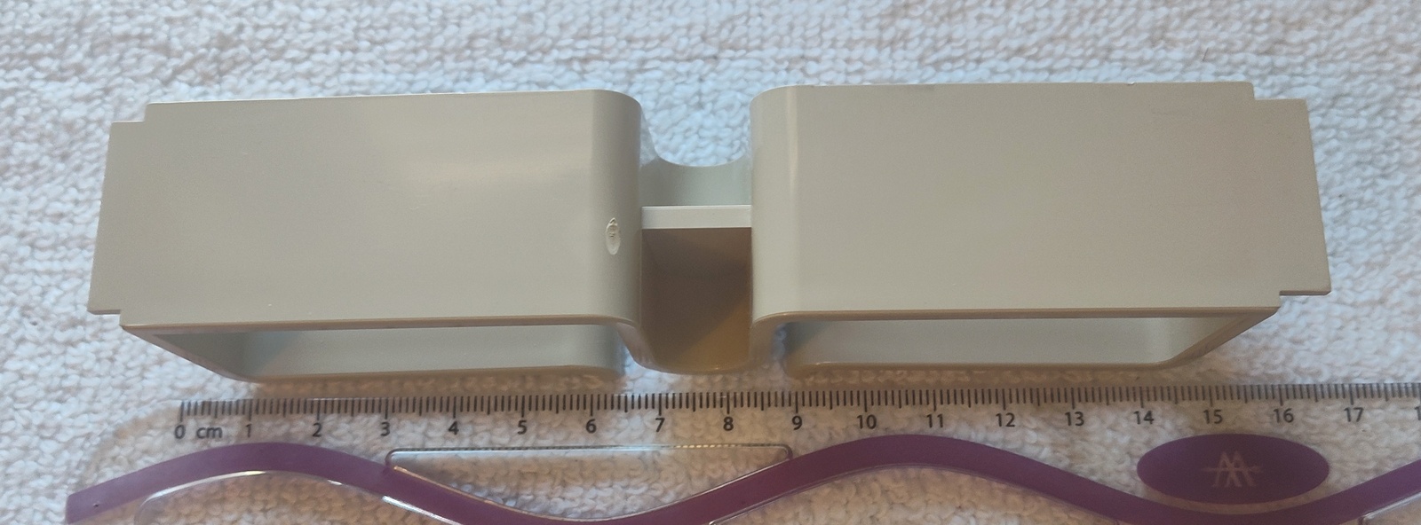 Beige Plastic Compaq Server Computer Cable Retainer Guide w Box 119869-001 1990s - Image 4