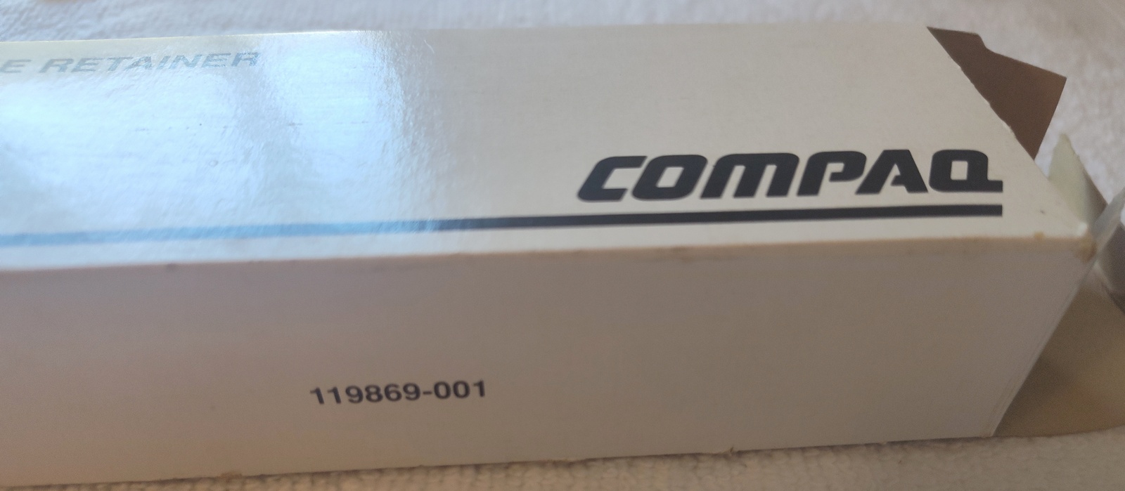 Beige Plastic Compaq Server Computer Cable Retainer Guide w Box 119869-001 1990s - Image 8