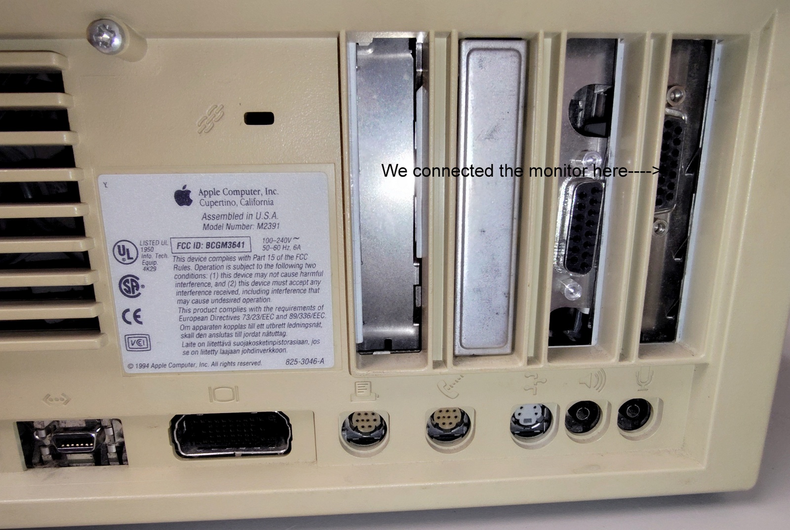 Apple Power Macintosh PowerMac 7100/80 80MHz PowerPC 601 72MB RAM 700MB HDD 1994 - Image 8