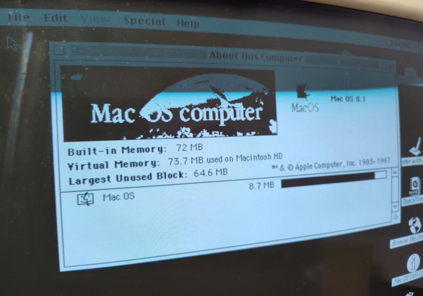 Apple Power Macintosh PowerMac 7100/80 80MHz PowerPC 601 72MB RAM 700MB HDD 1994 - Image 22