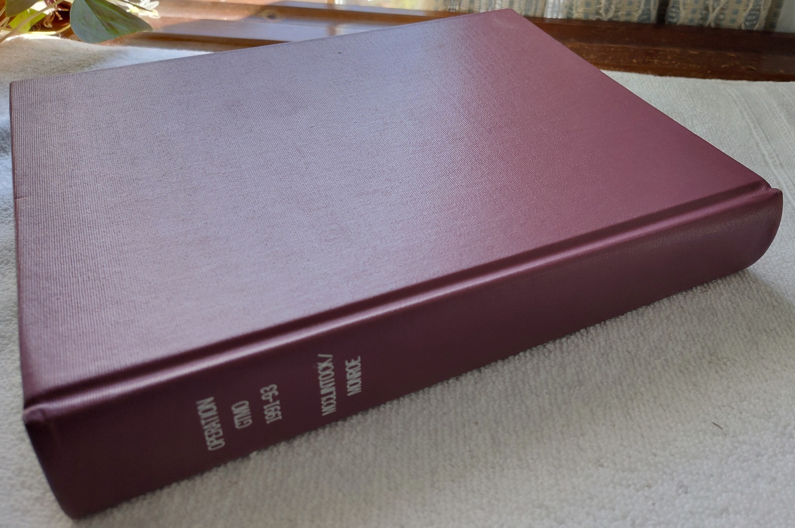 Operation GTMO 1991-93 McClintock Monroe USACOM Special Historical Study 1994