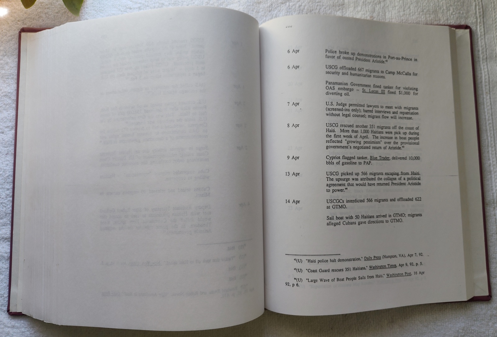 Operation GTMO 1991-93 McClintock Monroe USACOM Special Historical Study 1994 - Image 7