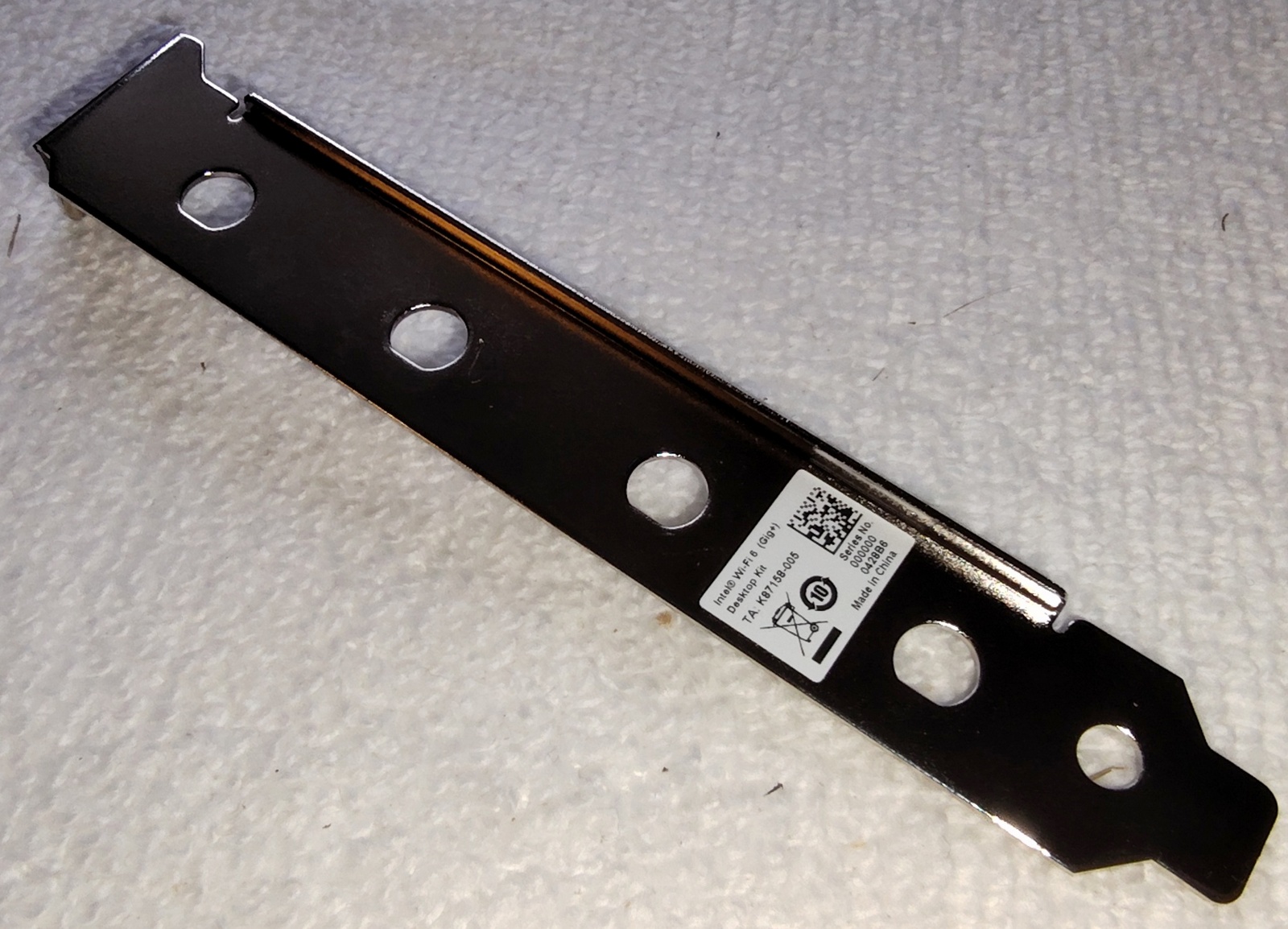 Standard Full Height Antennae Case Bracket 4 Intel Wi-Fi WiFi AX200 Desktop Kit - Image 2